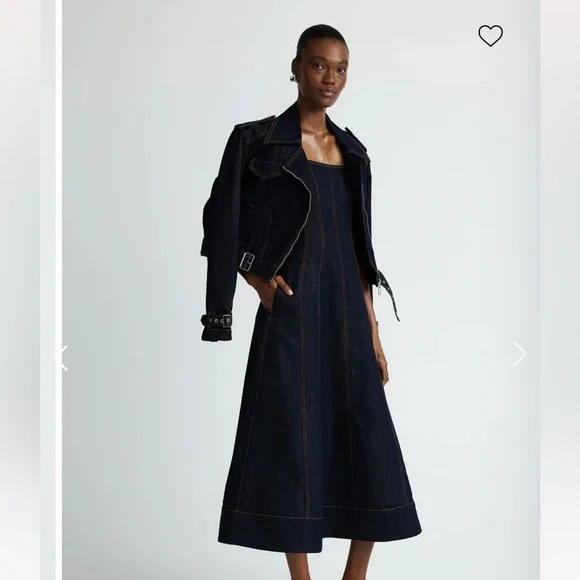 NWT Anna Quan JUSTICE DRESS (DARK INDIGO) Au 8